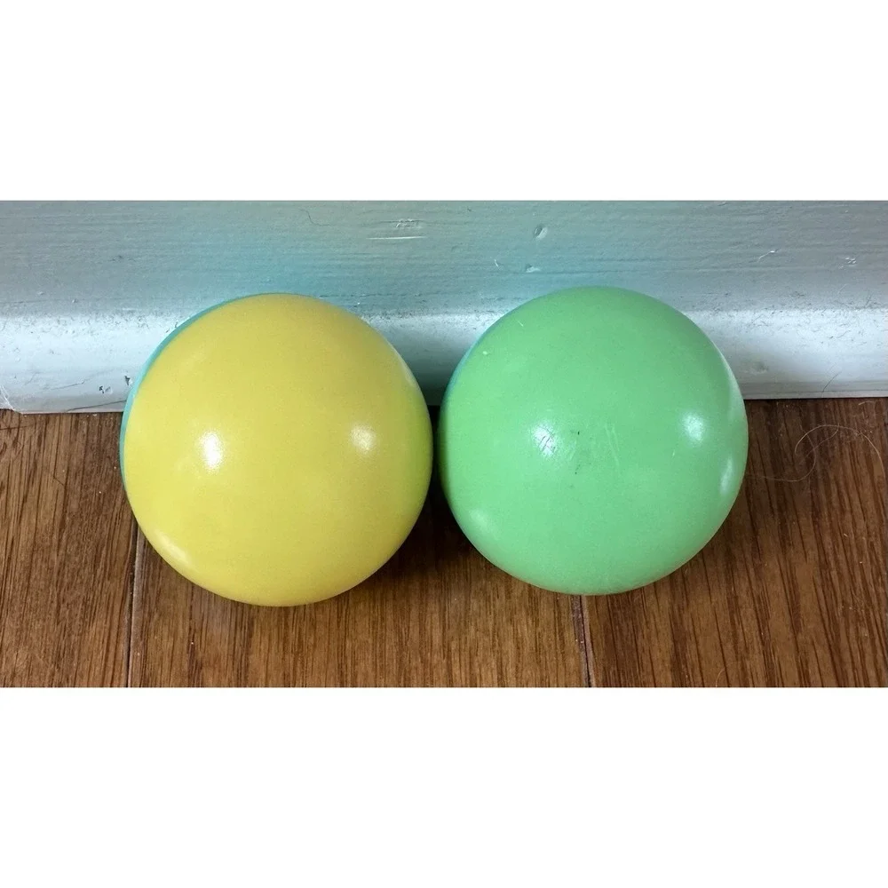 LOVEVERY BABBLER SLIDE AND SEEK REPLACEMENT RATTLE BALLS - SET OF 2